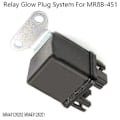 Miniatyrbilde 2 av 5: Bil 12v Relé Glødeplugg System For Mr8b-451 Mm43128202 Mm43128201