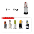 Miniatyrbilde 5 av 5: Høy 650ml Erstatningskopp med Håndtak for 250w Magic Blender Juicer MixerP20211224924