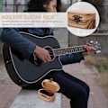 Miniatyrbild 3 av 3: Förvaringslåda för Plektrum Gitarr Plektrum Displayfodral Retrodesign Gitarr Plektrumhållare