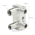 Miniatyrbillede 3 af 5: AC Kompressor Adapter Holdbar Slidstærk Nem Installation AC Kompressor Fittings Adapter Udskiftning til SX LS1 AC Kompressor