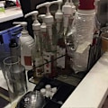 Miniatyrbild 4 av 5: Flaskställ i metalltråd Monin Sirapställ Kaffeförvaringsställ Multifunktionellt Mjölktekoppställ Displ