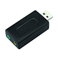Pikkukuva 3 / 5: Kannettava USB 2.0 Ulkoinen Äänikortti Virtuaalinen 7.1 Kanavainen Stereo Audio Adapteri