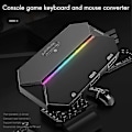Miniatyrbilde 4 av 5: G6l-konverter + enhånds tastatur + mus + musematte sett for Switch Ps4 5 konsoll gamepad-konverter