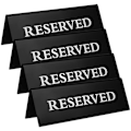 Miniatyrbild 3 av 4: 4 st Akryl Reserverad Skylt Fest Reserverad Bordskylt Reserverad Sittplats Skylt Bröllop Reserverad Skylt