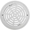 Pool Drain Cover Rund Huvudavlopp Sugplatta För Markpooler Gallervit1st