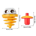 Miniatyrbilde 4 av 4: Flash Snurrebass Blinkende Gyro Leke For Barn Flash Leker Kamplek Sensoriske Leker Snurrebass Leke For Små Gutter Jenter