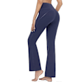 Miniatyrbillede 1 af 5: Dame Fleeceforede Leggings i Plus Size Vinter Varme Termiske Yoga Træningsbukser S-4xl Style2 XL