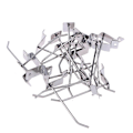 Miniatyrbillede 2 af 4: 20 stk. Slatwall kroge butikskroge displaypanel kroge perfekt panel display varer produkter til dit værelse garage butik