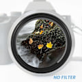 Miniatyrbillede 2 af 5: ND2-400 Neutral Density Vble ND Filter Justerbar 49mm Filter Til Kamera