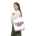 Miniatyrbillede 3 af 5: Tote Taske Skolelærer Gave Dame Shopping Taske Høj Kapacitet Rejse Ny Håndtaske Udendørs Casual Trendy Dame Skuldertaske style 2