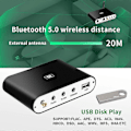 Miniatyrbilde 3 av 5: Da615h 5.1ch Audio Dekoder Bluetooth 5.0 Mottaker Dac Trådløs Audio Adapter Optisk Koaksial U Spill