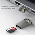 Miniatyrbillede 2 af 5: Mini TF USB Computer TF Hukommelseskortadapter med LED-indikator til C