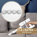 Miniatyrbillede 3 af 5: 4 stk. Hepa-filter til Mijia håndstøvsuger, hjemme, bil, mini trådløs vaskbart filter, reservedele A