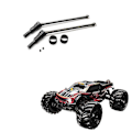 Pikkukuva 5 / 5: 2kpl Metallinen Vetoakseli Cvd Ea1061 Jlb 11 21 J3 Speed 1/10 Rc Autoon S