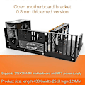 Miniatyrbillede 2 af 3: Mining Ramme Mining Eth Bundkort Beslag Fortykket Bitcoin Mining Rig Kabinet Understøtter Itx/ Mini Atx