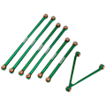 Miniatyrbilde 2 av 5: CNC Chassis Link Rod Linkage Sett For Axial Scx24 Axi00005 Gladiator 1/24 Rc Crawler Bil Oppgraderingsdel