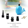 Miniatyrbillede 3 af 5: Paddleboard Pump Adapter Multifunktionel Ventiladapter med 3 Luftventil Dyser til Oppustelig Båd Oppustelig Seng