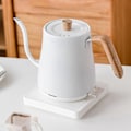 Miniatyrbillede 2 af 5: Elektrisk Kanden Gåsehalsskeddel, 800ML Vandkanden, Tekande Rustfrit Stål Til Kaffe & Te Med Hurtig Opvarmning, Automatisk Afbrydelse Og Tørkogningsbeskyttelse