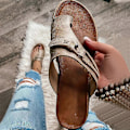 Miniatyrbild 4 av 5: Ortopediska tofflor för kvinnor med hallux valgus, platta sandaler, flip-flops, semesterskor Grey 41