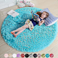 Miniatyrbilde 1 av 5: Tflycq Blush Rundt Teppe For Soverom, Fluffy Sirkelteppe 4'x4' For Barnerom, Pusseteppe For Tenåringsjenterom, Shaggy Sirkelteppe For Barnerom, Fuzzy P