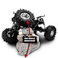 Pikkukuva 5 / 5: 4kpl 140mm 2.2 Kumirenkaat Pyöränrenkaat 1/10 Rc Crawler -auto Axial Wraith Scx10 Capra Traxxas Tr