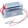 Miniatyrbillede 1 af 5: 220v 24g Bærbar Keramisk Ozon Generator Dobbelt Integreret Lang Liv Keramisk Plade Ozonator Luft Wa