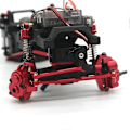 Pikkukuva 4 / 5: Fms Fcx24 metalli- ja portaalikotelon kansisarja 1/24 Rc Crawler -auto S S Acce