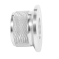 Miniatyrbillede 4 af 4: Hifi Forstærker Ser Lydstyrkeknap 44x25mm Forstærker Potentiometer Knap Sølv