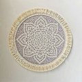 Pikkukuva 2 / 5: 4 kpl Boheemi tyylinen kudottu puuvillainen tabletti, lämmöneristystyyny, palovammoilta suojaava pannunalunen, kodin sisustus