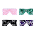 Miniatyrbild 3 av 5: Tflycq Rosa Kristall Ögonmask Handgjord Ögonridå Kristall Sovmask Rosakvarts Kylterapi Ansiktsmassagerare Naturlig Jade Mask black eye mask