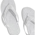 Pikkukuva 5 / 5: Naisten Rhinest Glitter Litteät Sandaalit Slip On Sls Ranta Varvastossut Black 39