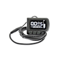 Miniatyrbillede 1 af 5: 24v 36v 48v Elektrisk Cykel En06 Display Sm/vandtæt 5pin Stik LCD Skærm Til Ebike Dele