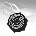 Miniatyrbillede 4 af 5: Holdbar Bærbar Vandtæt Kølervæskebeholder Ekspansionsbeholderdæksel til Jaguar X-Type XJ8 XK8 XJR XKR