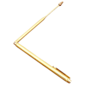 Miniatyrbillede 1 af 3: Dowsing Rod Kobber Dowsing Rod Bærbar Divining Probe Rod Teleskopisk Sonde Rod