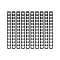 Miniatyrbilde 1 av 3: 10 stk. 12 Hull Hex Plast Skrutrekker Bits Oppbevaringsdekk Skrutrekker Oppbevaringskoffert