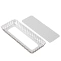 Miniatyrbilde 1 av 2: 1 stk. Toastform i aluminiumslegering, non-stick bakeform, bakeutstyr for hjemmebutikk (hvit)