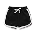Miniatyrbillede 1 af 4: Drenge Piger 100% Bomuld Sports Shorts Sommer Kontrast Binding Delfin Shorts Børn Atletisk Træningstøj Black 18M