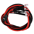 Pikkukuva 4 / 5: 5kpl 4 LED-valoa 5mm 2 Valkoista 2 Punaista Valoa 1/8 1/10 Axial Scx10 Traxxas Trx4 D90 Hpi Redcat Rc Ca -autoihin