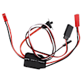 Miniatyrbillede 3 af 5: 30a Mini Børstet Elektronisk Hastighedsregulator Esc Børstet Elektrisk Motor Hastighedsregulator Til Rc Bil