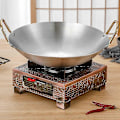 Miniatyrbilde 3 av 5: Tykkere rustfritt stål gryte, tykkere gryte, husholdnings tørrgryte, hot pot, utendørs matlagingsgryte, chafing di