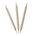 Miniatyrbillede 1 af 5: 3 stk. Kugle Stylus Værktøjssæt til Prægning af Mønstre DIY Ler Skulptur Modellering
