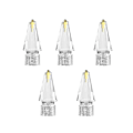 Miniatyrbilde 4 av 5: For Blyant 1/2 Blyantspisser Erstatning Ipencil Nibber Høy Sensitivitet Stylus 5 Stk/sett Pennspisser Spar