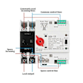 Miniatyrbillede 5 af 5: Enkeltfaset Din Skinne Ats Pc Dobbelt Automatisk Overførsel S 2p 63a Hold Overførsel S 5