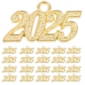 Miniatyrbild 1 av 4: 50 st Metall 2025 Berlocker Examensörhängen Berlocker Examenshatt Berlocker 2025 Berlocker Hängen
