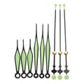 10 Set Klockvisare Tillbehör Ersättningar Väggklocka DIY Reparationsdelar