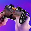 Pikkukuva 5 / 5: Mobiilipeli Peliohjain Joystick Ampumapeli Kahvaohjain PUBG:lle