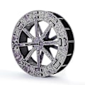 Miniatyrbilde 4 av 4: DIY Hage Plast Vannhjul 17cm 22cm 27cm 31cm 40cm Kina Fengshui Hjul Med Aksel Fjellhage Rennende Vann Drift Landskap 40cm wheel 1PC