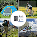 Miniatyrbillede 2 af 5: 12v Bærbart Solpanel Kit 2 Usb Oplader Port Med 60a Solcelle Laderegulator Off Grid Monokrystallinsk