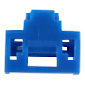 Miniatyrbild 5 av 5: 100st Blå Rj45 Port Ethernet Lan Hub Dammskydd Plugg Lock Blockout Skydd Med Egen