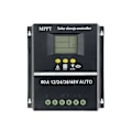 Miniatyrbilde 1 av 5: 80a Mppt/pwm Solcelle Laderegulator 12v/24v/36v/48v Auto Kontroller Verktøy Solcelle Pv Batterilader